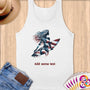 Physical Item S / White Surfing Pride ~ Limited Edition 2024 "USA Excellence" ~ Customizable Supersoft Tank Top