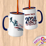 Physical Item 15oz / Blue Swimming Liberty ~ Limited Edition 2024 