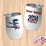 Physical Item 12 oz / White Taekwondo Leap ~ Limited Edition 2024 