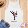 Physical Item S / White Taekwondo Liberty ~ Limited Edition 2024 "USA Excellence" ~ Customizable Supersoft Tank Top