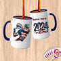 Physical Item 15oz / Blue Tennis Glory ~ Limited Edition 2024 "USA Excellence" ~ Customized Large 15oz Mug