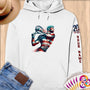 Physical Item S / White Tennis Glory ~ Limited Edition 2024 "USA Excellence" ~ Personalized Premium Hoodie