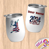 Physical Item 12 oz / White Tennis Liberty Serve ~ Limited Edition 2024 