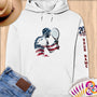 Physical Item S / White Tennis Stars~Limited Edition 2024 "USA Excellence" ~ Personalized Premium Hoodie