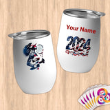 Physical Item 12 oz / White Tennis Stripes~Limited Edition 2024 