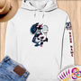 Physical Item S / White Tennis Stripes~Limited Edition 2024 "USA Excellence" ~ Personalized Premium Hoodie