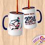 Physical Item 15oz / Blue Trampoline Flight ~ Limited Edition 2024 "USA Excellence" ~ Customized Large 15oz Mug