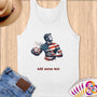 Physical Item S / White USA Handball Champ ~ Limited Edition 2024 "USA Excellence" ~ Customizable Supersoft Tank Top