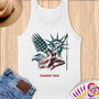 Physical Item S / White Vaulted Glory~Limited Edition 2024 "USA Excellence" ~ Customizable Supersoft Tank Top