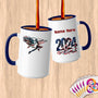 Physical Item 15oz / Blue Vaulting Athlete~Limited Edition 2024 "USA Excellence" ~ Customized Large 15oz Mug