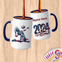 Physical Item 15oz / Blue Vibrant Liberty Volleyball ~Limited Edition 2024 "USA Excellence" ~ Customized Large 15oz Mug