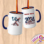 Physical Item 15oz / Blue Vibrant Patriotism Volley~Limited Edition 2024 "USA Excellence" ~ Customized Large 15oz Mug