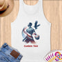 Physical Item S / White Volley Wings ~Limited Edition 2024 "USA Excellence" ~ Customizable Supersoft Tank Top