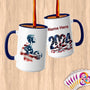 Physical Item 15oz / Blue Volleyball Stars ~Limited Edition 2024 "USA Excellence" ~ Customized Large 15oz Mug