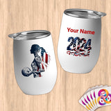 Physical Item 12 oz / White Volleyball Stripes ~Limited Edition 2024 