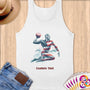 Physical Item S / White Water Polo Flight ~ Limited Edition 2024 "USA Excellence" ~ Customizable Supersoft Tank Top