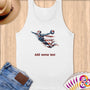 Physical Item S / White Water Polo Flight ~ Limited Edition 2024 "USA Excellence" ~ Customizable Supersoft Tank Top