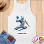 Physical Item S / White Water Polo Patrio ~ Limited Edition 2024 "USA Excellence" ~ Customizable Supersoft Tank Top