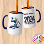 Physical Item 15oz / Blue Water Polo Patrio ~ Limited Edition 2024 "USA Excellence" ~ Customized Large 15oz Mug