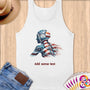 Physical Item S / White Water Polo Patriot ~ Limited Edition 2024 "USA Excellence" ~ Customizable Supersoft Tank Top
