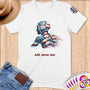 Physical Item S / White Water Polo Patriot ~ Limited Edition 2024 "USA Excellence" ~ Personalized Softstyle T-Shirt