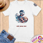 Physical Item S / White Water Polo Pride ~ Limited Edition 2024 "USA Excellence" ~ Personalized Softstyle T-Shirt