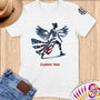 Physical Item S / White Winged Wrestler~Limited Edition 2024 "USA Excellence" ~ Personalized Softstyle T-Shirt