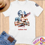 Physical Item S / White Wrestler Dreams~Limited Edition 2024 "USA Excellence" ~ Personalized Softstyle T-Shirt
